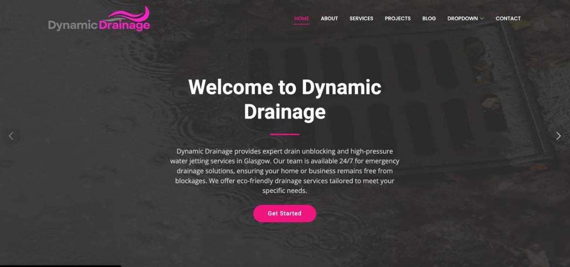 Cover photo of Dynamic Drainage | Drainage Solutions & Services